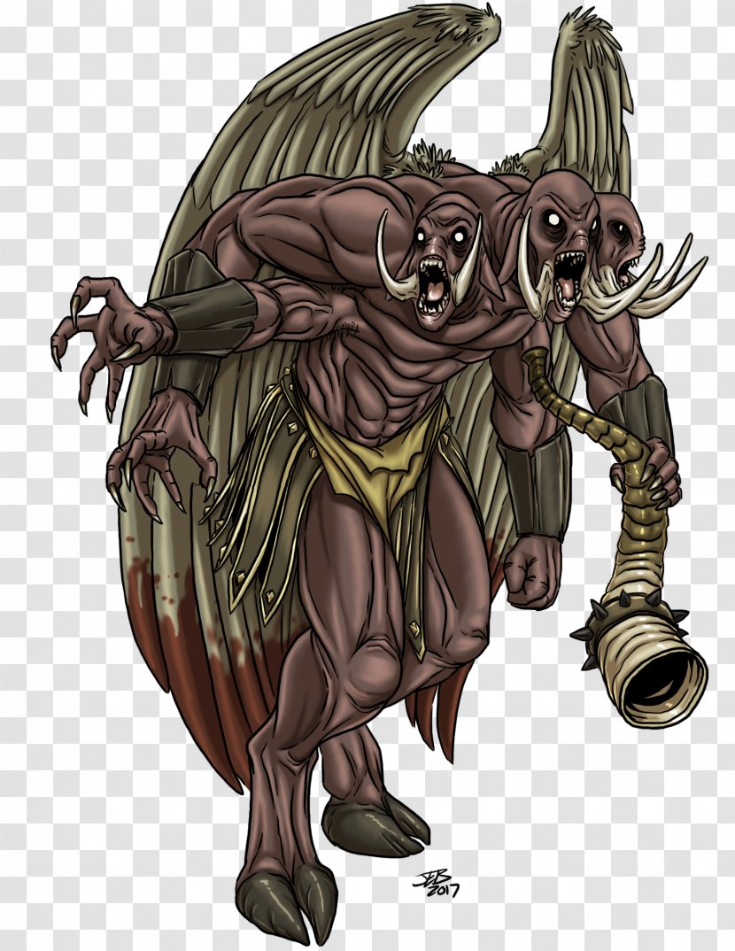 Geryon Heracles Art Greek Mythology Legendary Creature - Wow Haha Transparent PNG