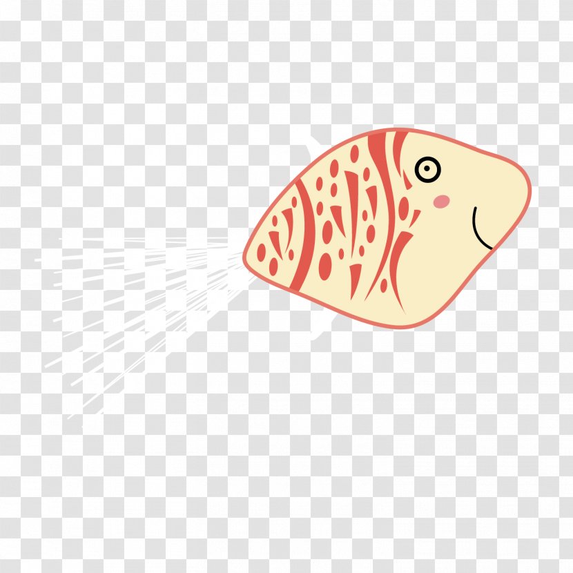 Cartoon Illustration - Vecteur - Hand Painted Cute Fish Illustrator Transparent PNG