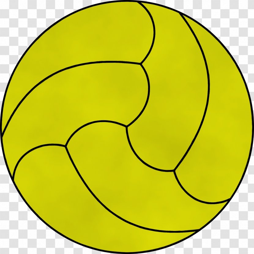 Yellow Background - Smiley - Symbol Ball Transparent PNG
