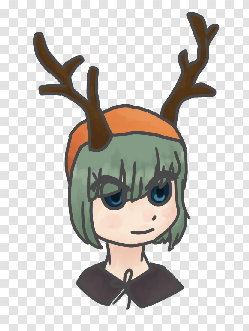 Reindeer Clip Art Illustration Antler Character - Cartoon - Thanks A Latte For All You Do Transparent PNG