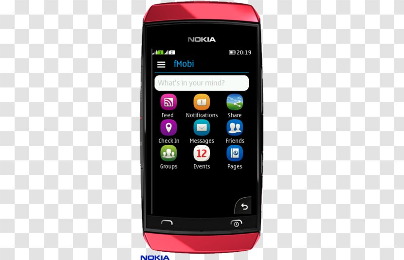 Feature Phone Smartphone Nokia Asha 311 210 - Mobile Transparent PNG