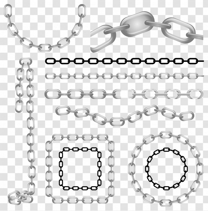 Chain Metal Stock Illustration Clip Art - Number - Vector Transparent PNG