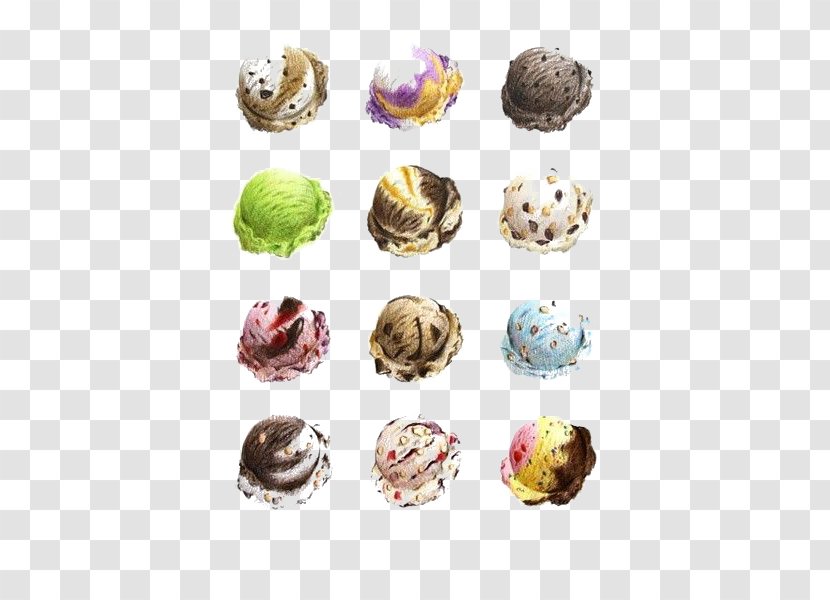 Ice Cream Chocolate Balls Drawing Sketch - Ball Transparent PNG