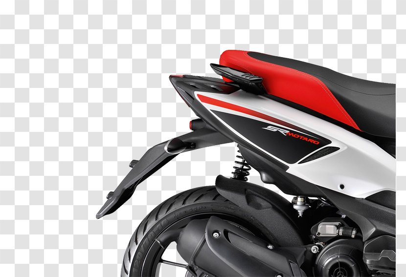 Scooter Aprilia SR50 Motorcycle Moped - Exhaust System Transparent PNG