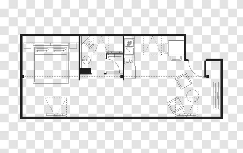 3D Floor Plan House - Meal - Design Transparent PNG