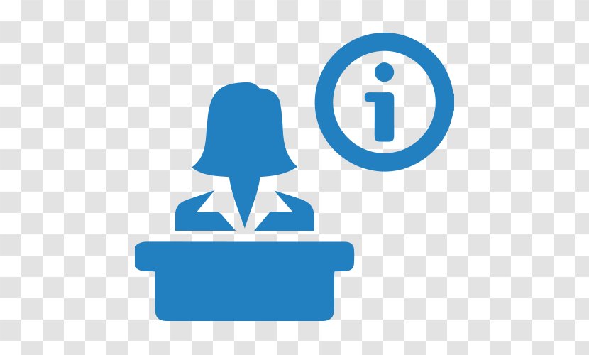 Desk Front Office Airport Check-in Receptionist - Brand - Human Behavior Transparent PNG