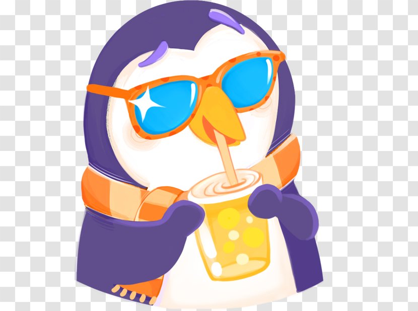 Penguin Emoji Sticker Shark Cat - Eyewear Transparent PNG