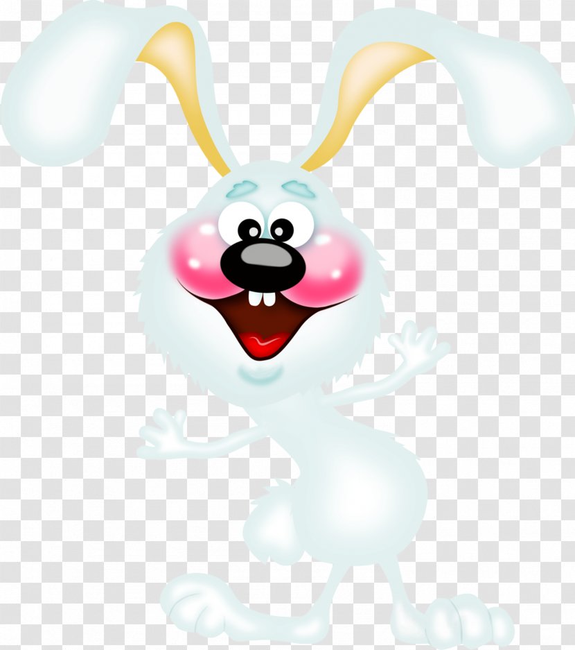 Easter Bunny Vertebrate Hare Cartoon Clip Art - Animal Transparent PNG
