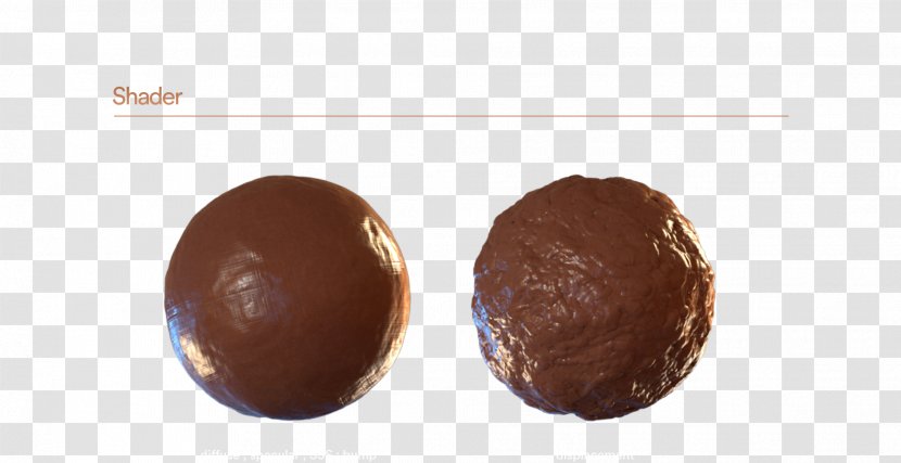 Chocolate Balls Truffle Shader Rendering - Lighting - 3d Computer Graphics Transparent PNG