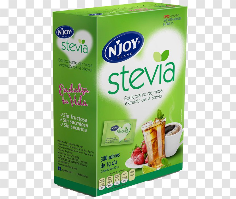 Natural Foods Diet Food NJOY Flavor - Stevia Transparent PNG