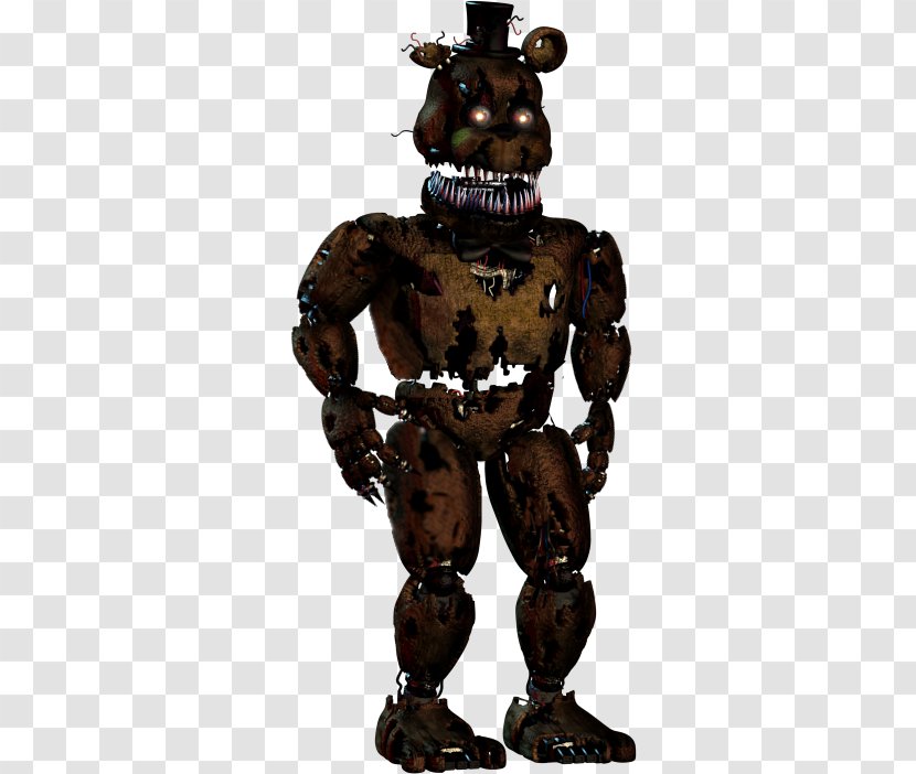 Five Nights At Freddy's 4 2 Cupcake Nightmare - Withered Transparent PNG