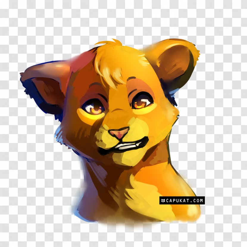 Simba Lion Cat Sarabi Mufasa - Snout Transparent PNG