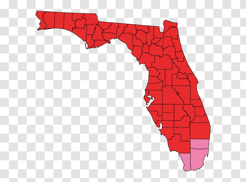 Broward County Seminole County, Florida US Presidential Election 2016 United States In Florida, Gubernatorial Election, 1994 - Primary - Red Transparent PNG