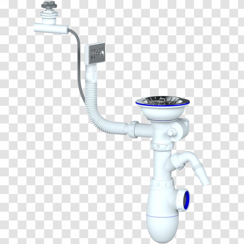Siphon Plumbing Fixtures Sink Pipe Plastic - Tap Transparent PNG