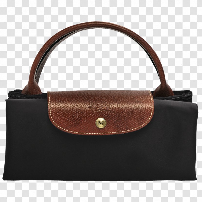 Tote Bag Pliage Leather Longchamp Transparent PNG