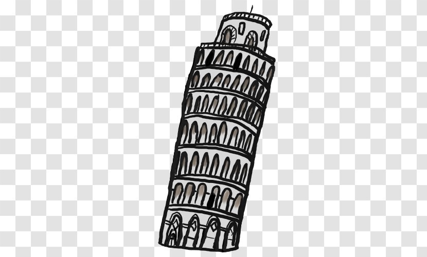 Leaning Tower Of Pisa Bell Clip Art - Parthenon Clipart Transparent PNG