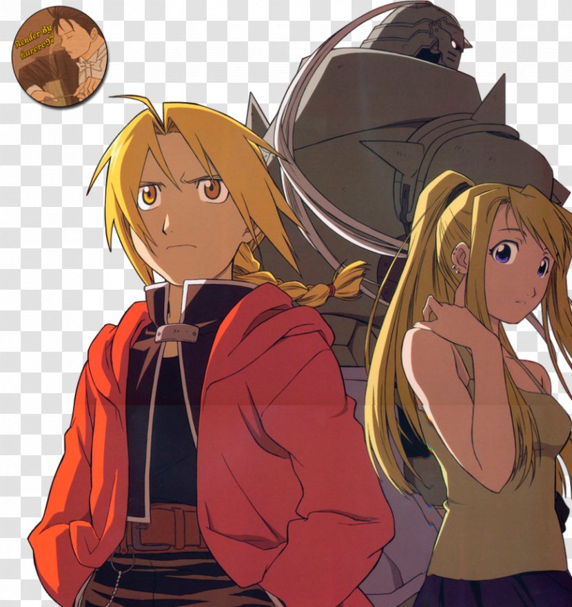 Winry Rockbell Edward Elric Alphonse Riza Hawkeye Roy Mustang - Frame - Full-metal Transparent PNG