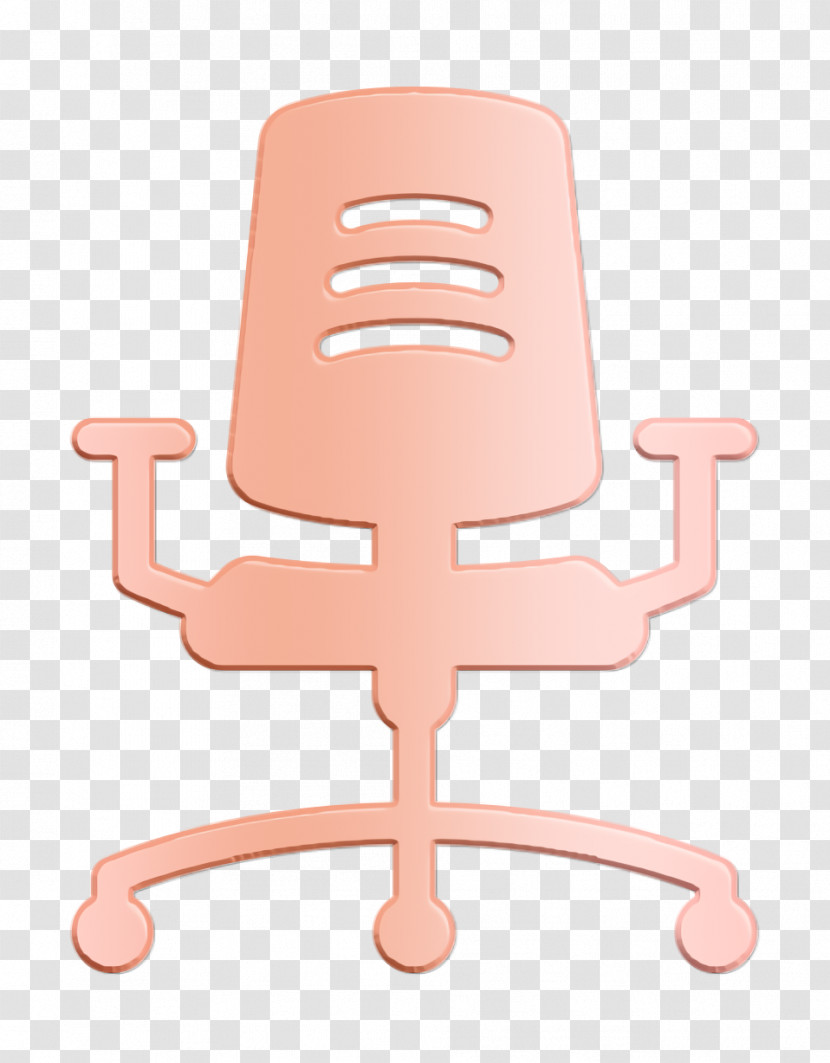Office Chair Icon Icon Office Set Icon Transparent PNG