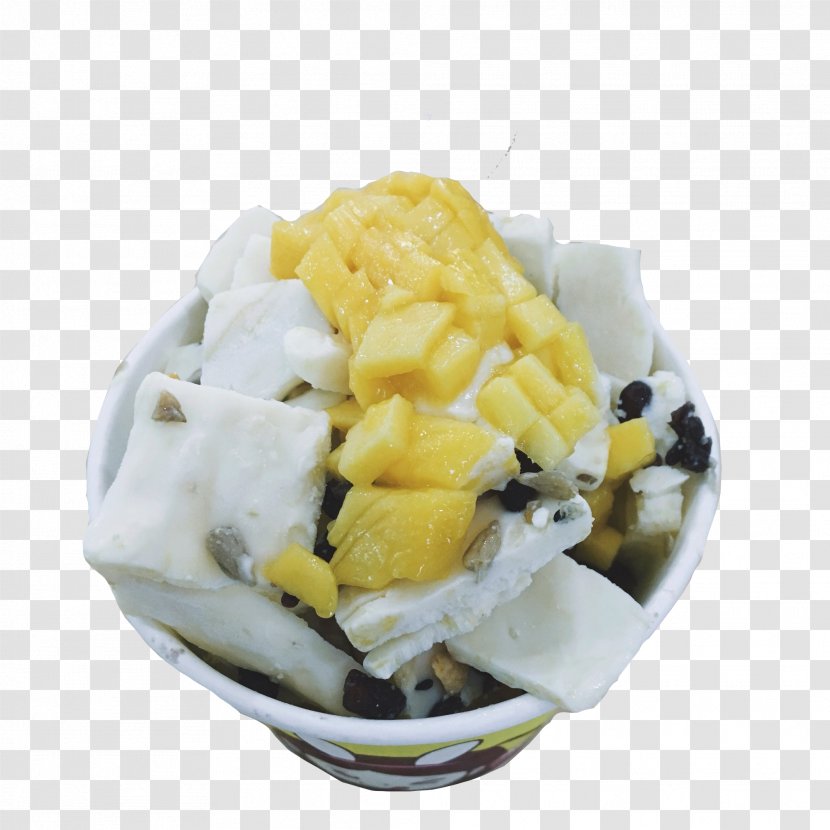 Ice Cream Milk Luanxian Yili Dairy Industry Co.,Ltd. Packaging And Labeling Group - Fried Mango Yogurt Transparent PNG