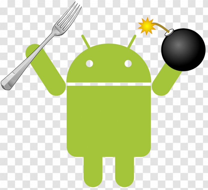Android Fork Bomb Java Zalman - Green Transparent PNG