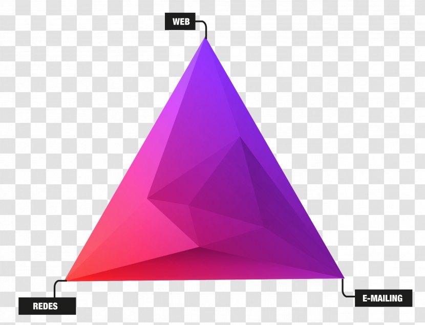 Triangle Digital Marketing DO YOU MEDIA - Pink Transparent PNG