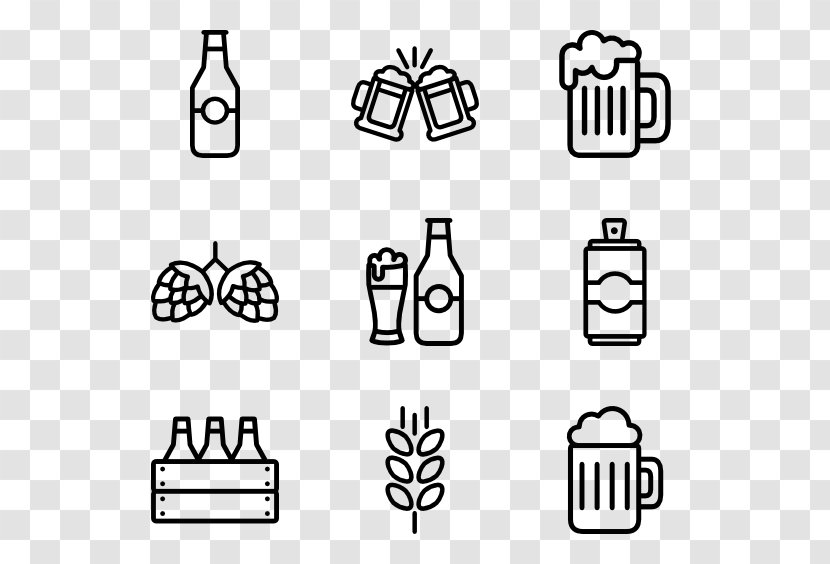 Icon Design Clip Art - Cartoon - Beer Pack Transparent PNG