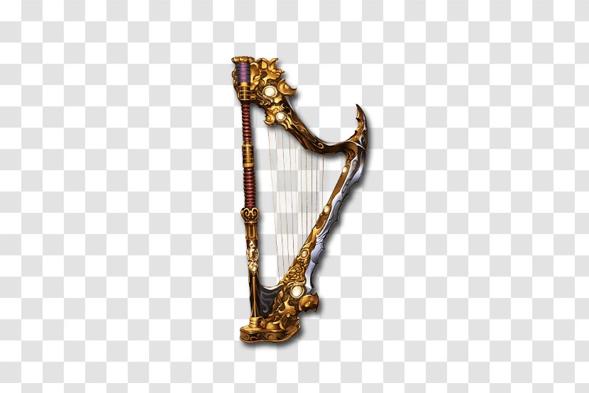 Granblue Fantasy Celtic Harp Musical Instruments String - Cartoon Transparent PNG