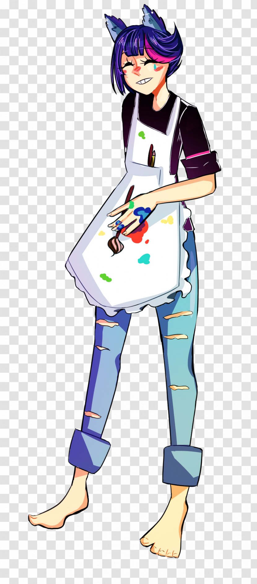 Hatsune Miku Vocaloid Clip Art - Cartoon Transparent PNG