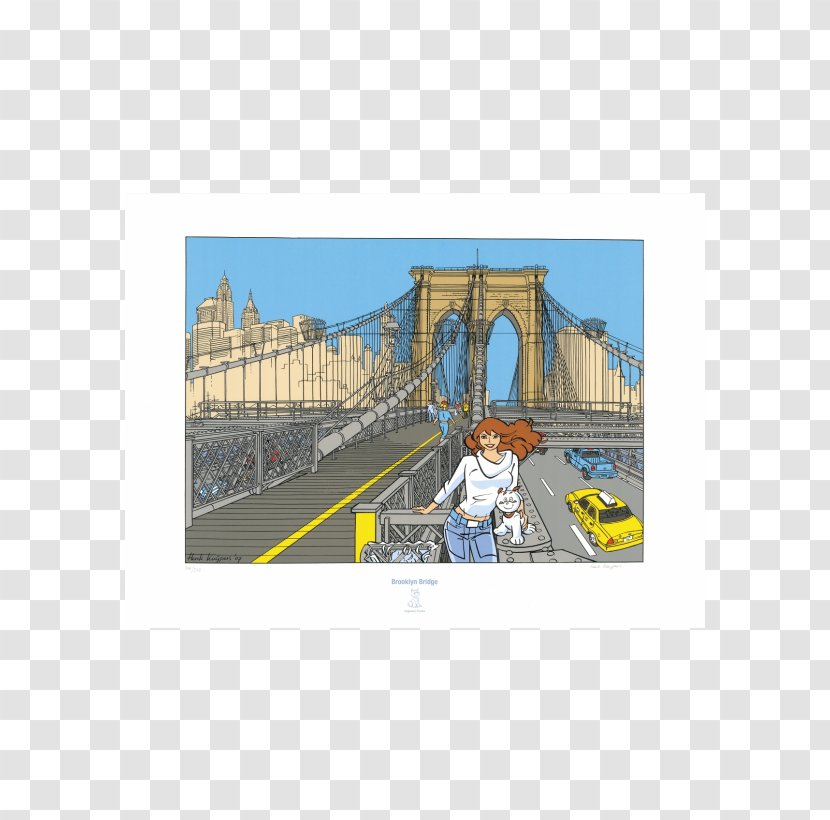 Landmark Theatres Stock Photography Bridge–tunnel Angle - Brooklyn Bridge Transparent PNG