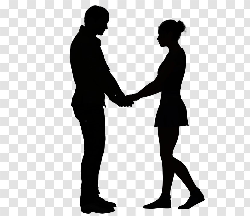 Silhouette Clip Art - Recruiter - Loving Couple Transparent PNG