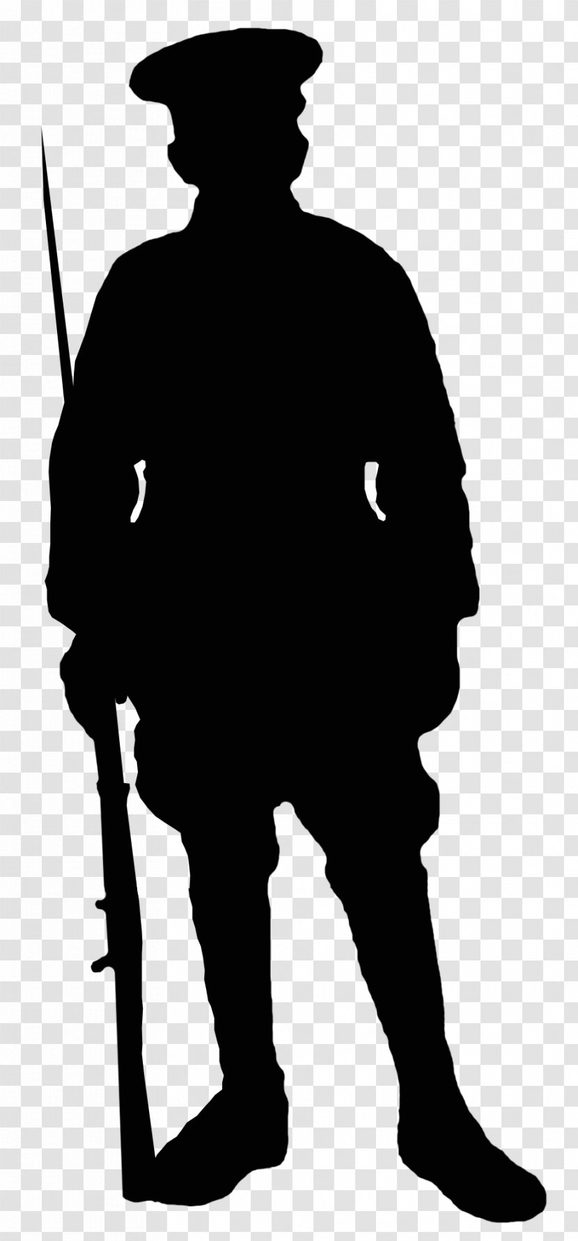 First World War Silhouette Soldier Military Transparent PNG