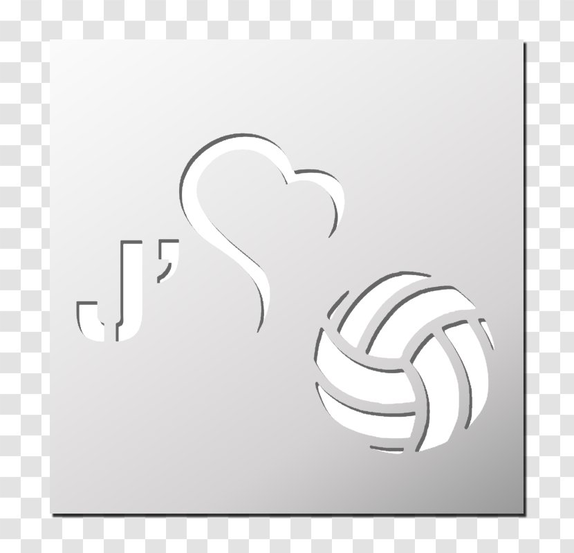 Stencil France Size Football WHITE Birthday - Ball Transparent PNG