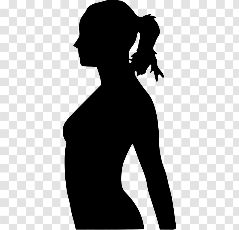 Woman Silhouette Forevermore Pregnancy Clip Art - Pregnant Vector Transparent PNG