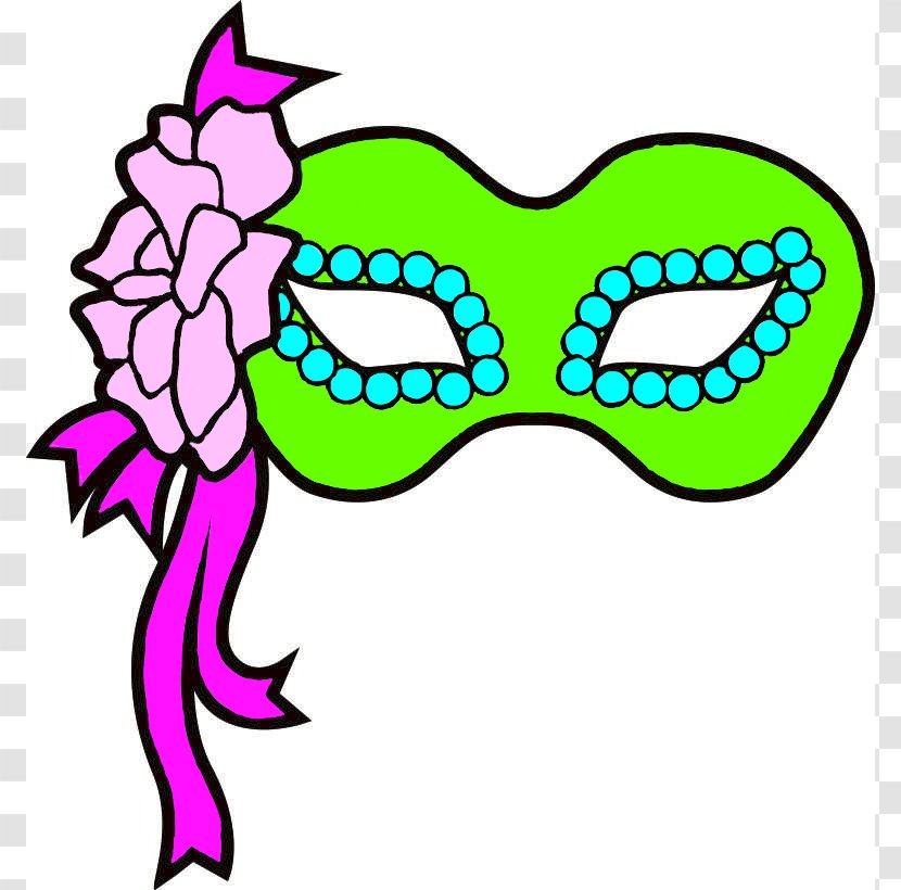 Mardi Gras In New Orleans Mask Masquerade Ball Clip Art - Party - Masks Pics Transparent PNG