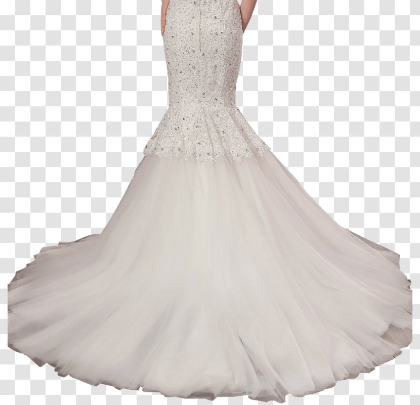 Wedding Dress Ball Gown Evening - Satin Transparent PNG