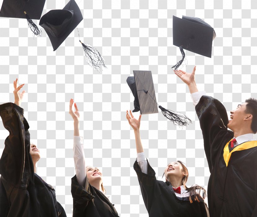 Graduation Ceremony Student Square Academic Cap Doctoral Hat Transparent PNG