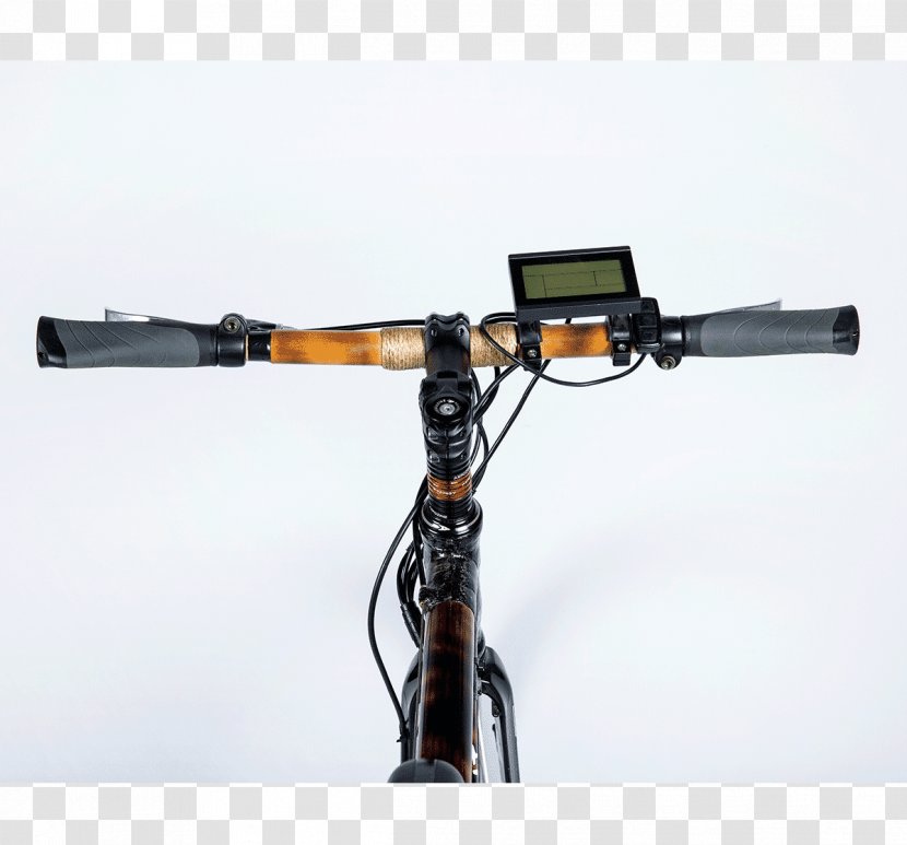 Bamboo Bicycle Electric Handlebars Frames - Aluminium Transparent PNG