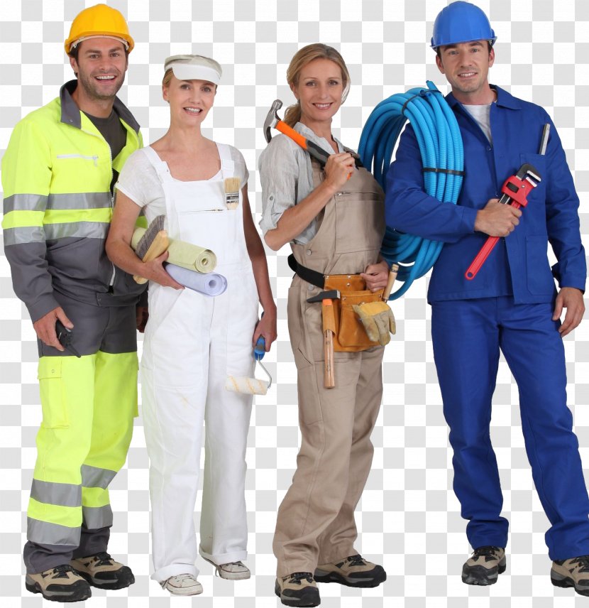 Blue-collar Worker Personal Protective Equipment Construction Workwear Engineer - Costume - Team Uniform Transparent PNG
