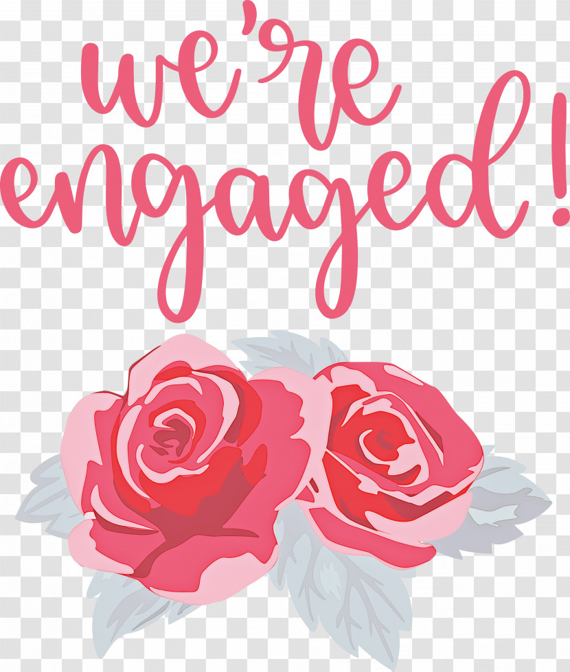 We Are Engaged Love Transparent PNG