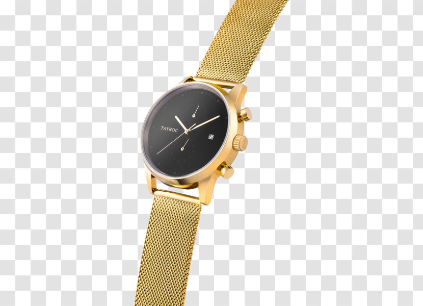 Watch Strap Gold Metal Silver Transparent PNG