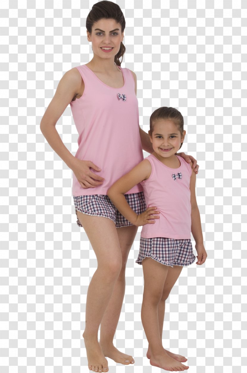 Pajamas T-shirt Shorts Boxer Briefs Child - Flower Transparent PNG