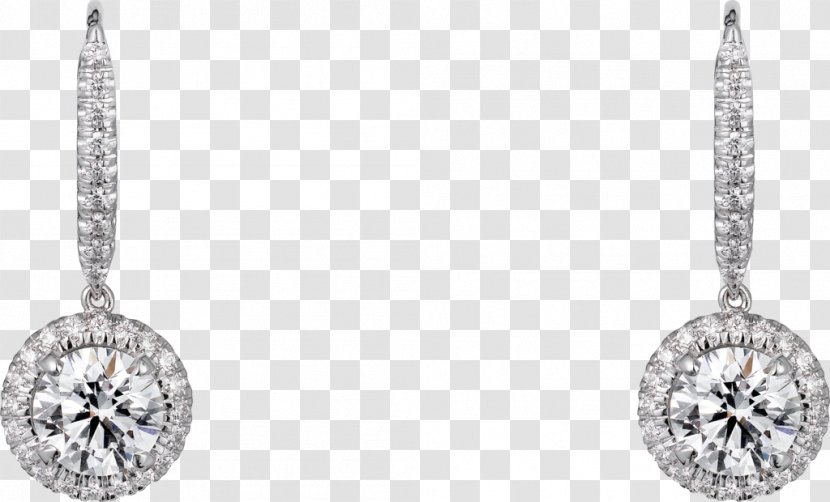 Earring Brilliant Diamond Carat Gold Transparent PNG