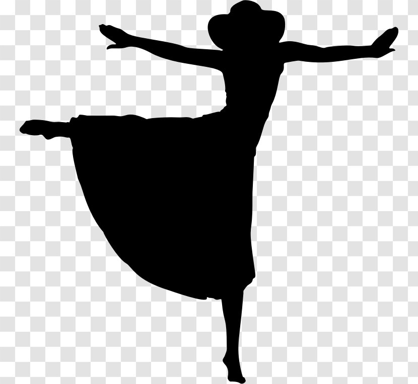 Silhouette Ballet Dancer Woman Clip Art Transparent PNG