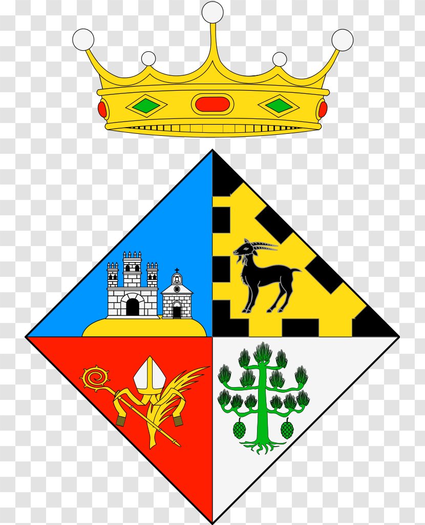 Escut De La Vall D'en Bas Sant Joan Les Fonts Arbúcies Coat Of Arms - Sign - Terrassa Transparent PNG