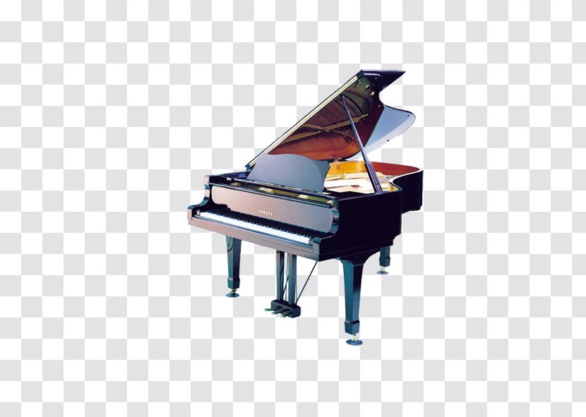 Piano Musical Keyboard Instrument Harpsichord - Cartoon Transparent PNG