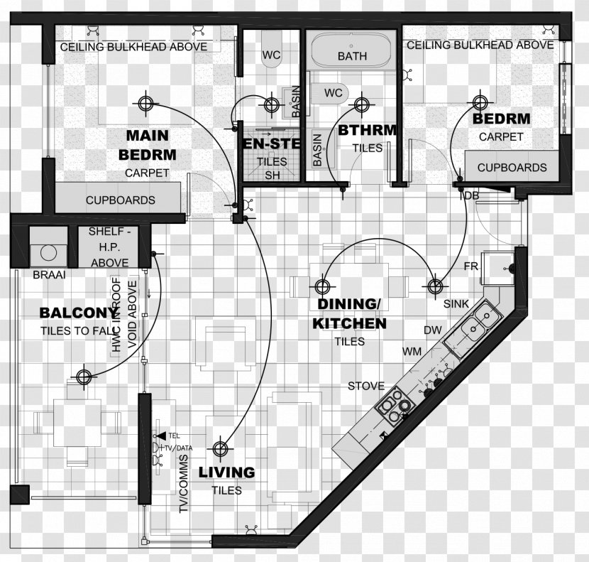Floor Plan Site Building - Machete Creative - Zarina Transparent PNG