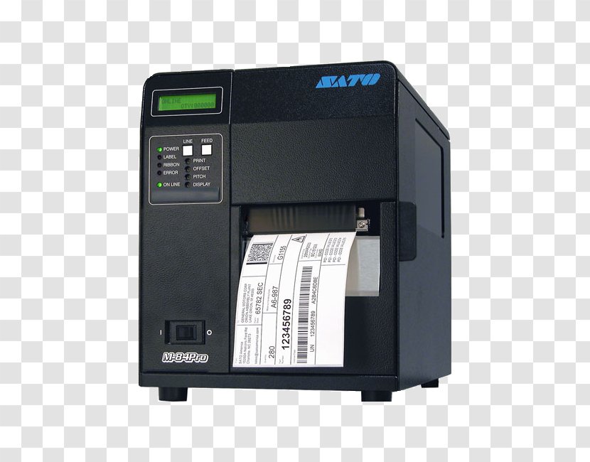 Thermal Printing Label Printer Barcode Dots Per Inch Transparent PNG