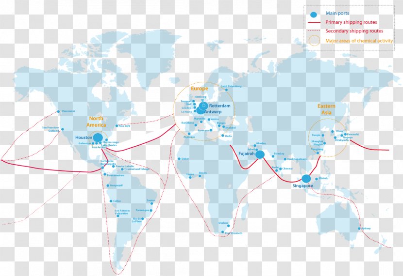 Map Maritime Transport Route Ship - Sky Transparent PNG