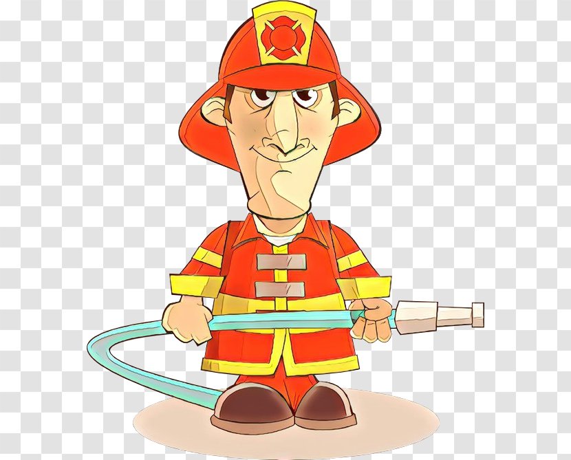 Firefighter Cartoon - Construction Worker - Art Exhibition Transparent PNG