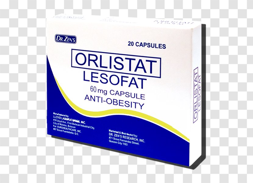 Orlistat Pharmaceutical Drug Anti-obesity Medication Cost - Chikki Transparent PNG